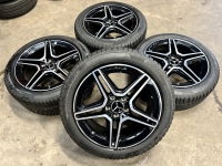 18 inch originele AMG velgen + winterbanden Mercedes E klasse W213 A2134016300 A2134016400