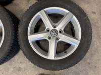 16 inch originele Aspen velgen + winterbanden VW Golf 7 5G0071496 set 2