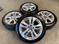 17 inch originele velgen + winterbanden Mercedes E klasse W212 A21210902