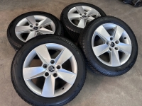 16  inch originele velgen + winterbanden Skoda Octavia 5E0601025H set 1
