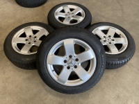 16  inch velgen + winterbanden Mercedes E klasse W212 205 60 16