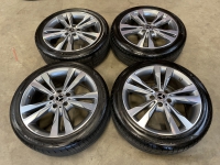18 inch originele avantgarde velgen + zomerbanden Mercedes C klasse W205 A2054012802 1