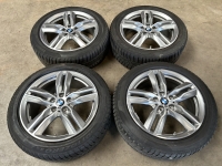 18 inch originele velgen + winterbanden BMW X1 F48 X2 F39 style 570 M 7850456 set 1