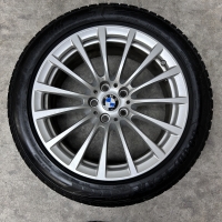 18 inch originele velgen + winterbanden BMW 5 / 6 serie G30 G31 styling 619 set 1