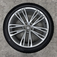 20 inch originele velgen + zomerbanden Audi A6 A7 S7 4K C8 4K8601025F (zilver)