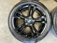 18 inch originele velgen + zomerbanden BMW 3 - 4 serie style 397 696247 zwart