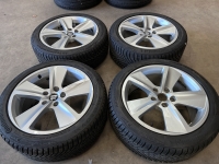 17 inch originele Dynamic velgen + vierseizoenenbanden Seat Leon 5F0601025B
