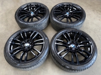 19 inch originele velgen + zomerbanden BMW 3 4 serie style 403 M  7850020 7850021 set 1