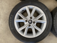 15 inch originele velgen + zomerbanden Seat Mii 1SL601025H