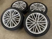 18 inch originele velgen + zomerbanden Seat Leon 575601025D set 2