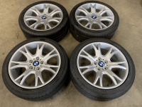 19 inch originele originele velgen + zomerbanden BMW X3 E83 style 191 3417267 3417268