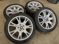 19 inch originele originele velgen + zomerbanden BMW X3 E83 style 191 3417267 3417268