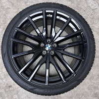 22 inch originele velgen + zomerbanden BMW X5 X6 G05 G06 742 M 8090013 8090014