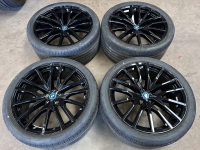 22 inch originele velgen + zomerbanden BMW X5 X6 G05 G06 742 M 8090013 8090014