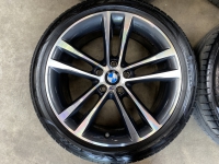 19 inch originele velgen + zomerbanden BMW 3 serie GT F34 style 598 M 7847543 7847544