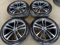 19 inch originele velgen + zomerbanden BMW 3 serie GT F34 style 598 M 7847543 7847544
