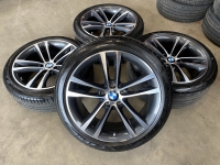19 inch originele velgen + zomerbanden BMW 3 serie GT F34 style 598 M 7847543 7847544
