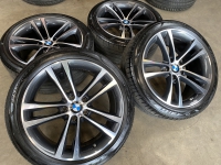 19 inch originele velgen + zomerbanden BMW 3 serie GT F34 style 598 M 7847543 7847544