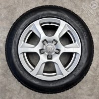 16 inch originele velgen + all season banden Audi A4 B8 8K0601025F