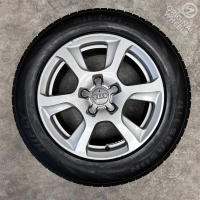 16 inch originele velgen + all season banden Audi A4 B8 8K0601025F