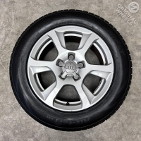 16 inch originele velgen + all season banden Audi A4 B8 8K0601025F
