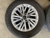 16 inch originele Chester velgen + zomerbanden Volkswagen T-Roc 2GA601025AA set 4