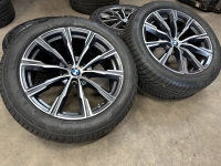 20 inch originele velgen + winterbanden BMW X5 G05 style 740 M 8071996  set A