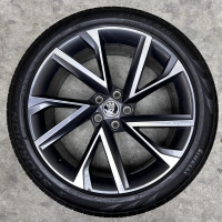 20 inch originele Vega velgen + zomerbanden Skoda Kodiaq 565601025Q