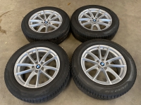 18 inch originele velgen + winterbanden BMW X3 X4 G01 G02  style 618 6880047 set 2