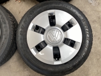 14 inch stalen velgen + Dunlop winterbanden Volkswagen Up set B