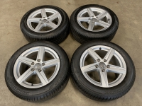 16 inch originele velgen + zomerbanden Audi A3 8V0601025CR set 2