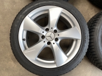 17 inch Borbet velgen + winterbanden Mercedes A B klasse CLA