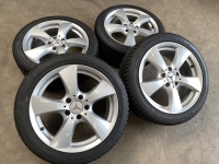 17 inch Borbet velgen + winterbanden Mercedes A B klasse CLA