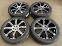 20 inch originele velgen + zomerbanden 8-spaaks Black Diamond Cut XC60 31423932