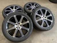 20 inch originele velgen + zomerbanden 8-spaaks Black Diamond Cut XC60 31423932