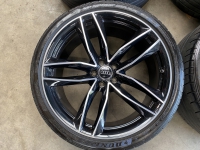 21 inch originele velgen + zomerbanden Audi RS6 285 30 21 4G0601025CG