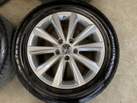 19 inch originele Salamanca velgen + zomerbanden Volkswagen Touareg 7P6601025P