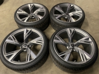 22 inch originele velgen + zomerbanden Audi RS6 RS7 4K0601025S