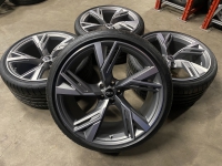 22 inch originele velgen + zomerbanden Audi RS6 RS7 4K0601025S