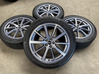 20 inch originele sport velgen + zomerbanden Audi Q5  SQ5 80A601025AP set 2