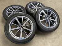 20 inch originele sport velgen + zomerbanden Audi Q5  SQ5 80A601025AP set 2