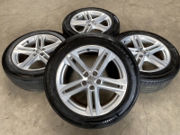 19 inch originele  velgen + zomerbanden Audi Q5 SQ5 80A601025G set 2