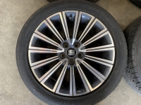 16 inch originele velgen + zomerbanden Seat Ibiza 6P0601025D