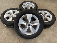 16 inch originele velgen + winterbanden  Skoda Superb 3V0601025