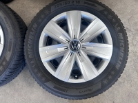 16 inch originele velgen + wieldoppen + winterbanden Volkswagen T-Roc set 2