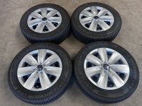 16 inch originele velgen + wieldoppen + winterbanden Volkswagen T-Roc set 2