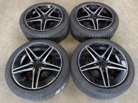 18 inch originele AMG velgen + winterbanden Mercedes C klasse W206 A2064011700 A2064011800 (2)