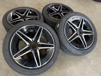 18 inch originele AMG velgen + winterbanden Mercedes C klasse W206 A2064011700 A2064011800 (2)