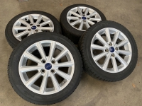 16 inch originele velgen + winterbanden Ford Fiesta