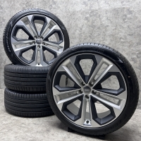 21 inch originele velgen + zomerbanden Audi Q5 SQ5 80A601025AS